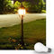 LED Sensor Outdoor LED Light Bulb Automatic On / Off For Porch Yard Garage